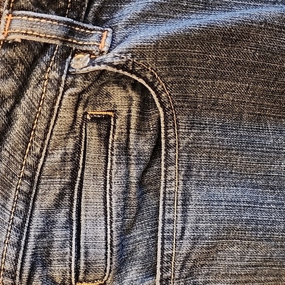 Chicos Platinum Straight jeans, Chicos size 2.5=size 14 - Picture 4 of 10